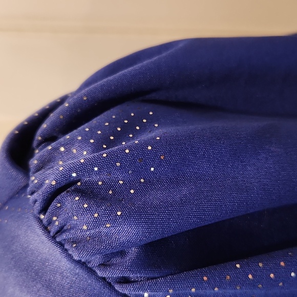 Vintage 1970s or 1980s‎ Blue West Germany Dress Size Medium - Picture 5 of 13